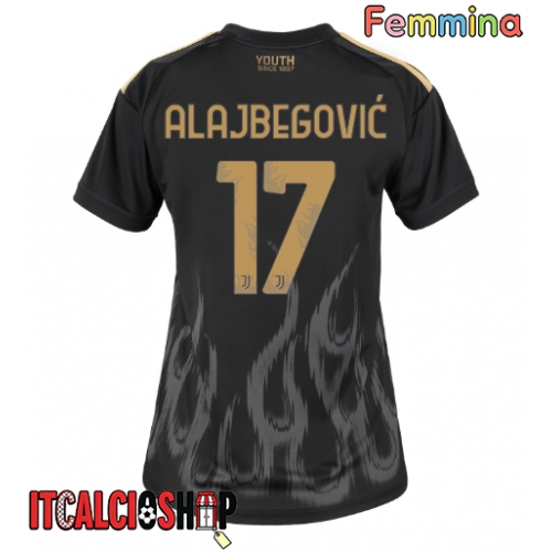 Juventus Kerim Alajbegovic #17 Terza Maglia Femmina 2026-27 Manica Corta